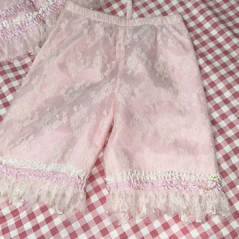 Baby biscotti tulle rosette outfit 24m